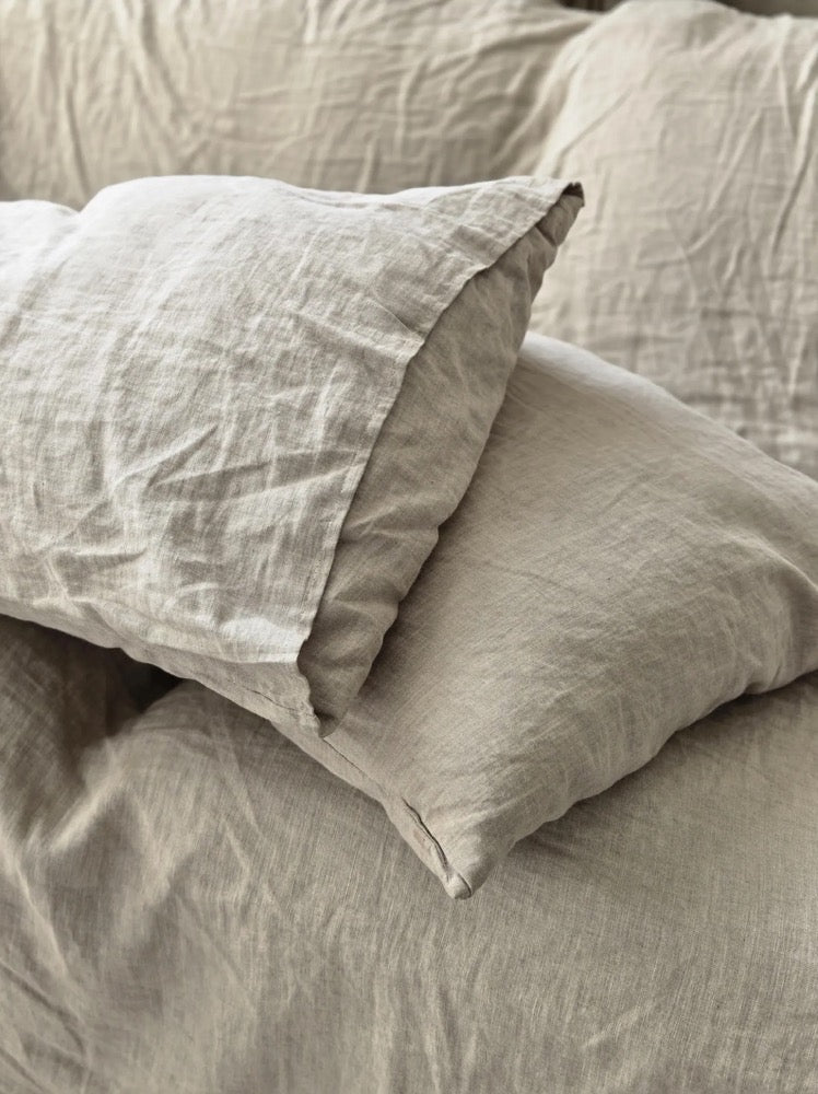 Organic Linen Pillowcase: Housewife Style Pillow Cover